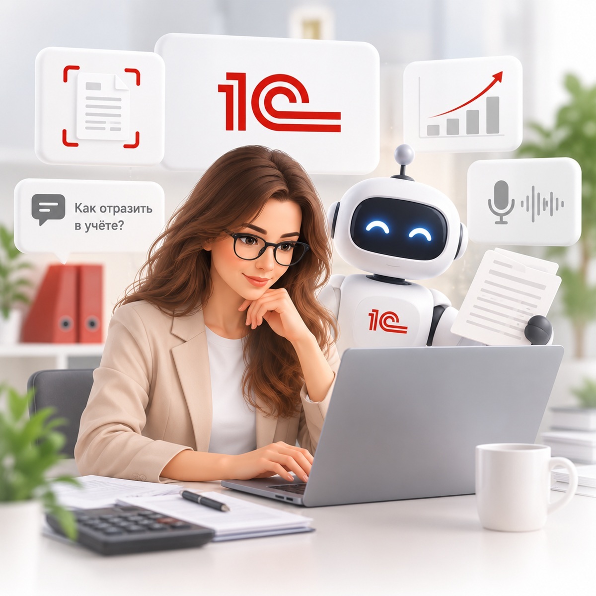 Как искусственный интеллект меняет работу бухгалтера в 1С